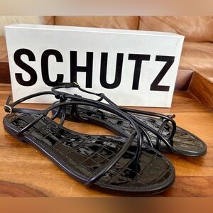 SCHULTZ Black Sandals